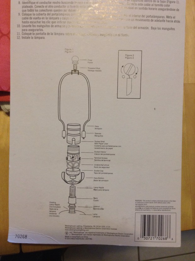 DIY Glass Filler Lamp – Modern Day Moms