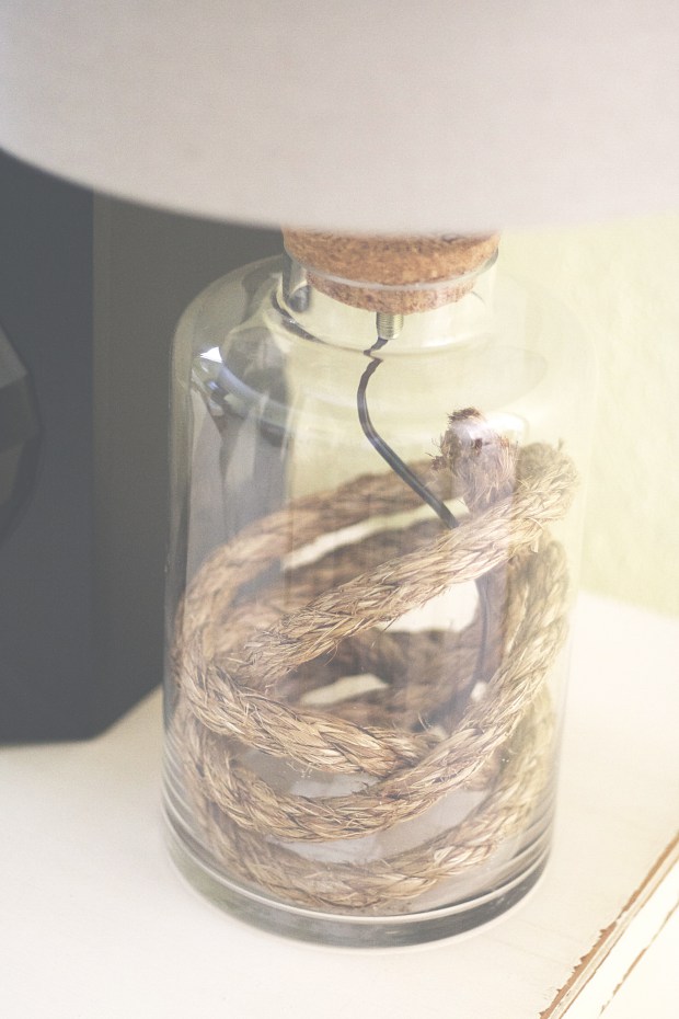 DIY Glass Filler Lamp – Modern Day Moms