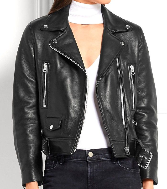 Shop the Best Leather Jackets, Because They're Perfect For Layering Now