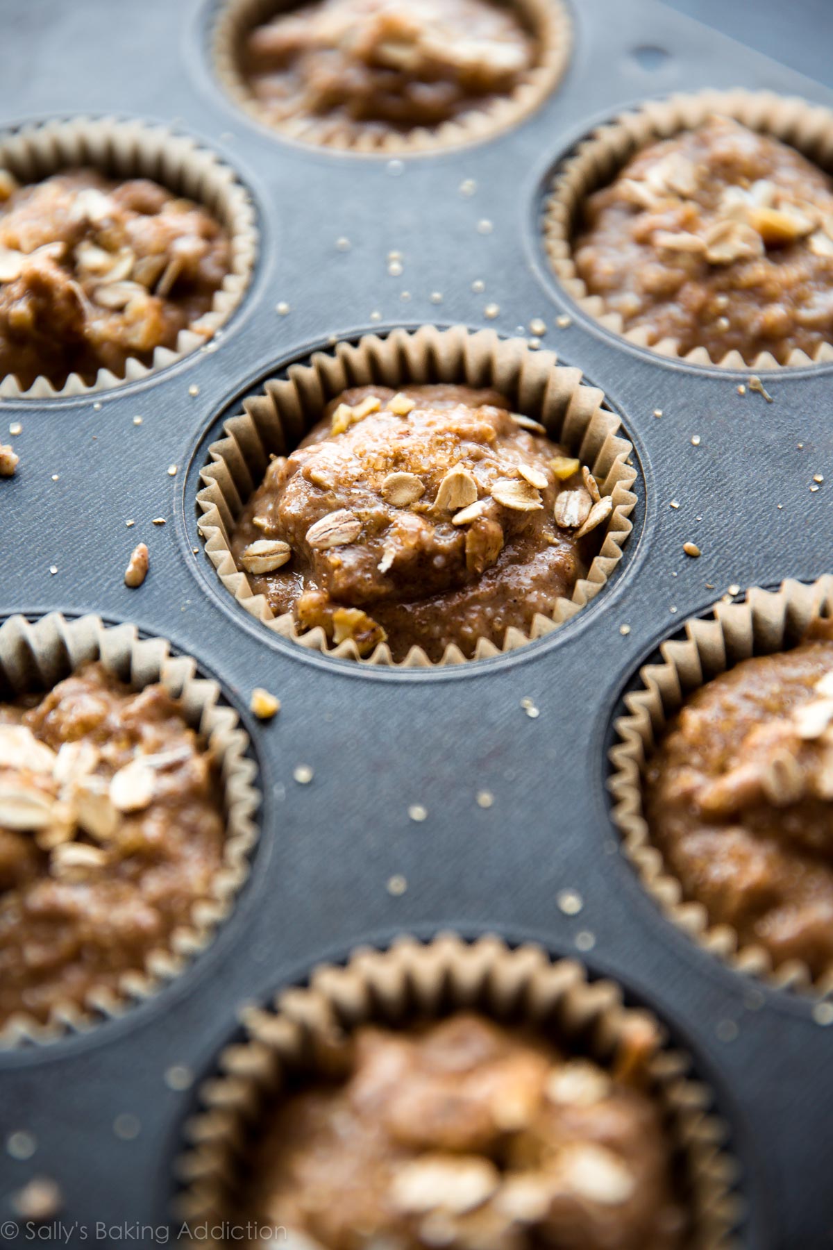 Whole Wheat Banana Nut Muffins
