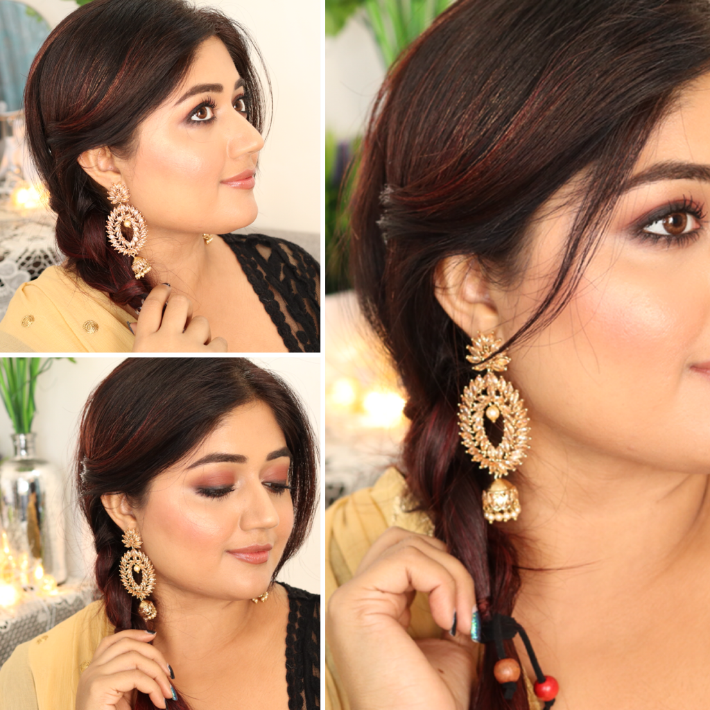 Easy hairstyles for Mehendi ft. BBLUNT – CORALLISTA