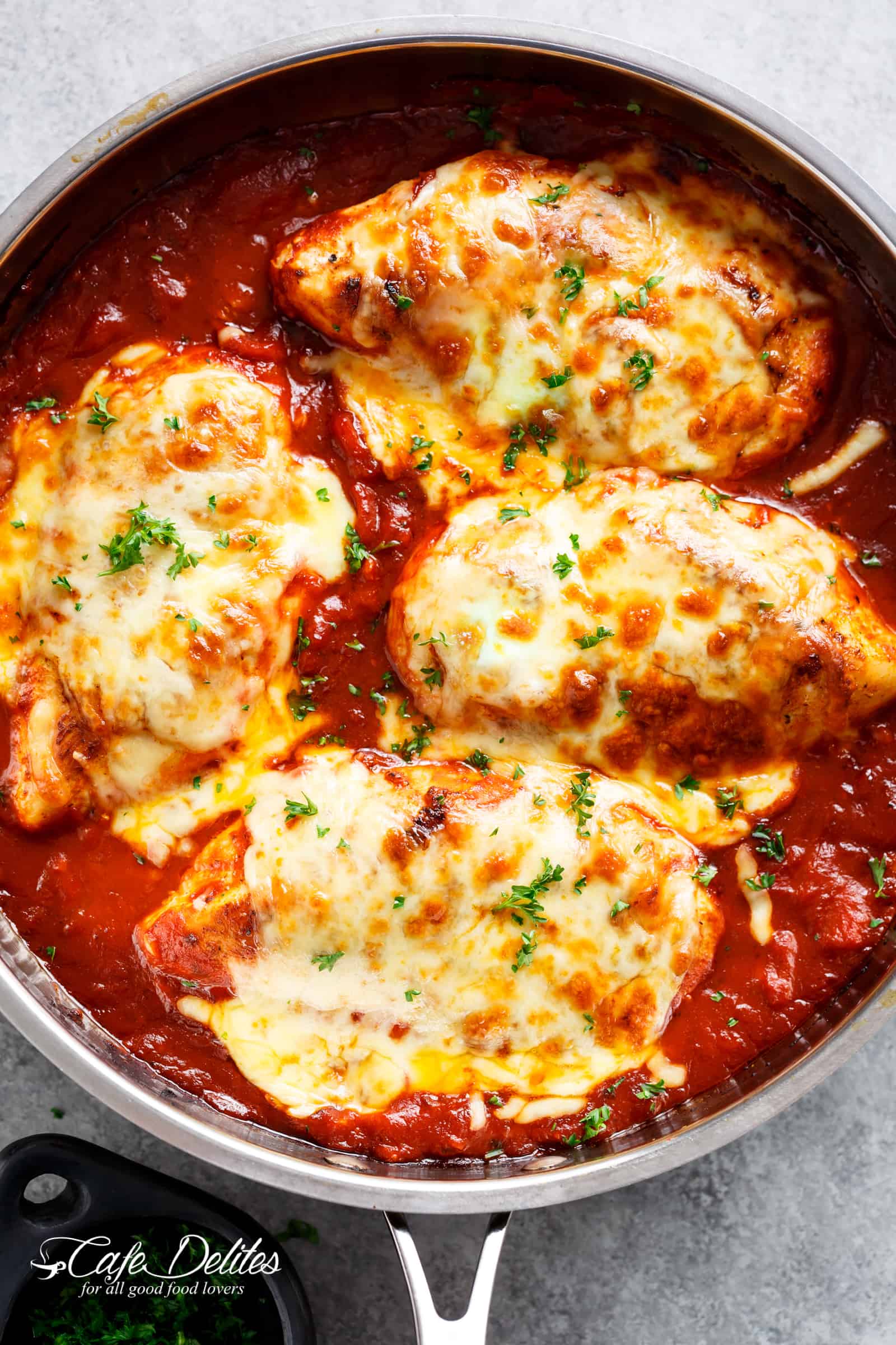 Easy Mozzarella Chicken Recipe (Low Carb Chicken Parm)