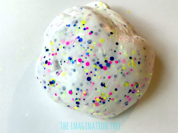 Confetti Party Slime Recipe! &#8211; The Imagination Tree