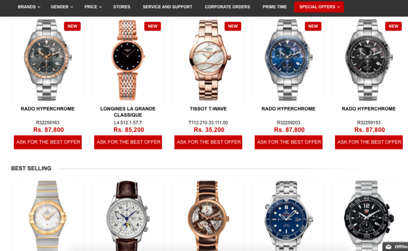 Luxury, Designer Watches For Men
