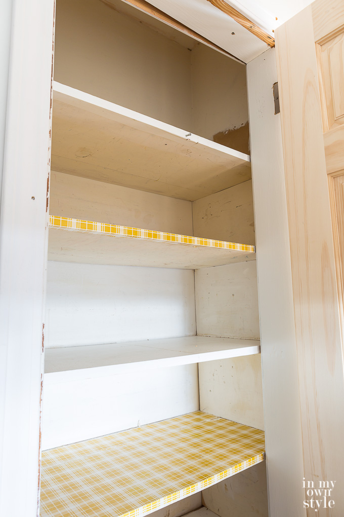 Small Pantry Closet Makeover | In My Own Style