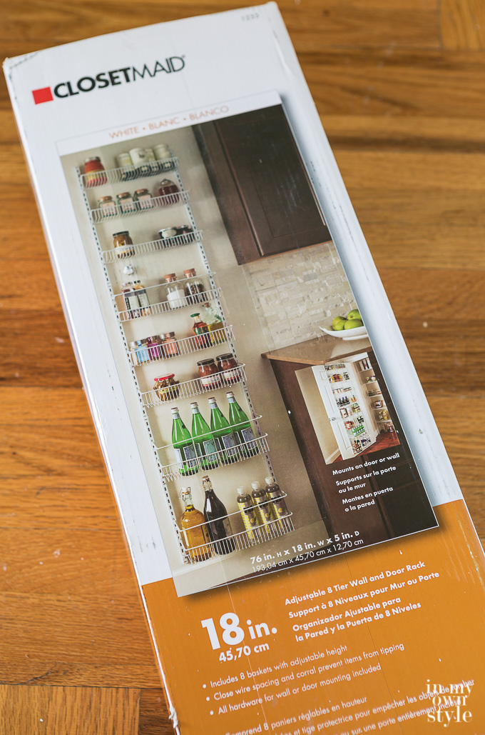 Small Pantry Closet Makeover | In My Own Style