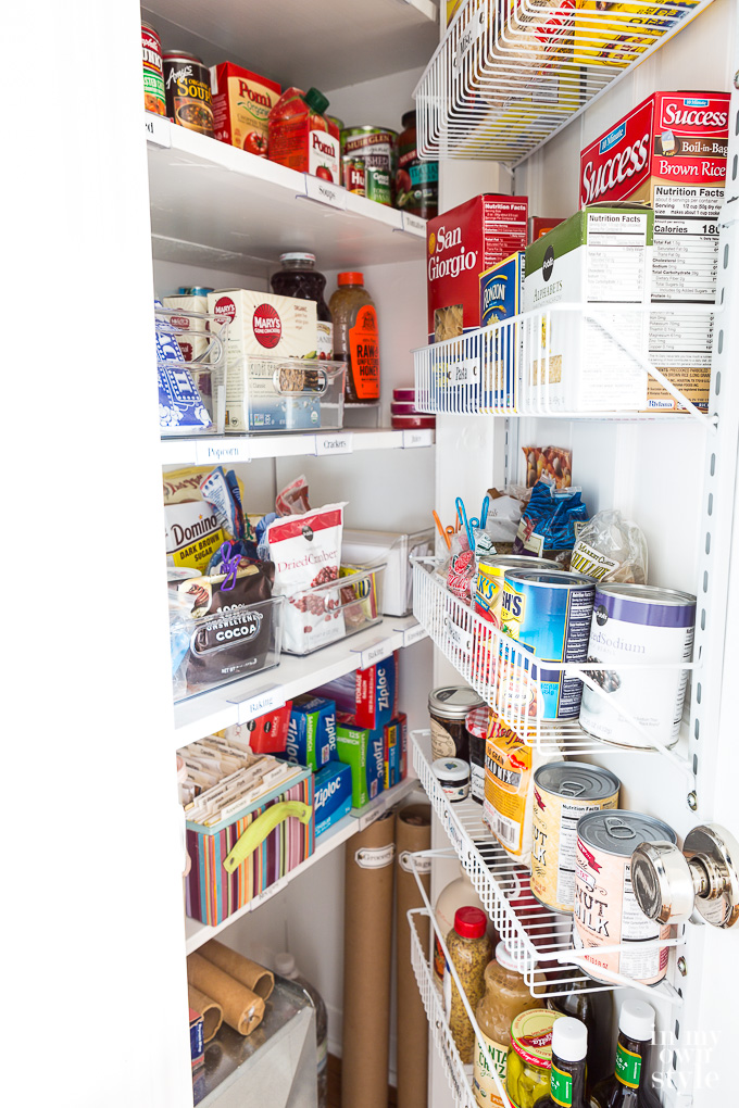 Small Pantry Closet Makeover | In My Own Style