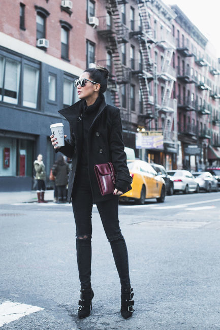 Winter Coats under $150 :: Long coat & Classic peacoat