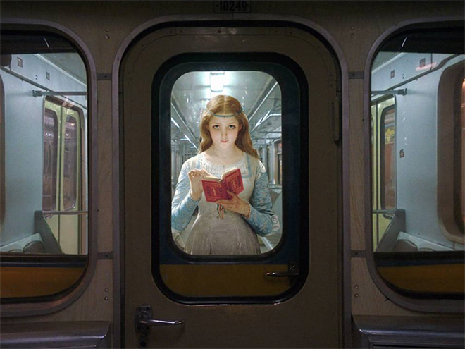 When Classical Paintings Meet Today’s World…