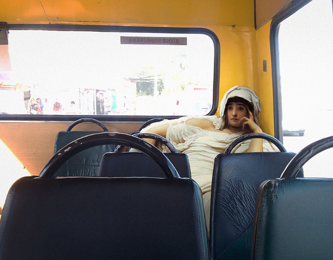 When Classical Paintings Meet Today’s World…