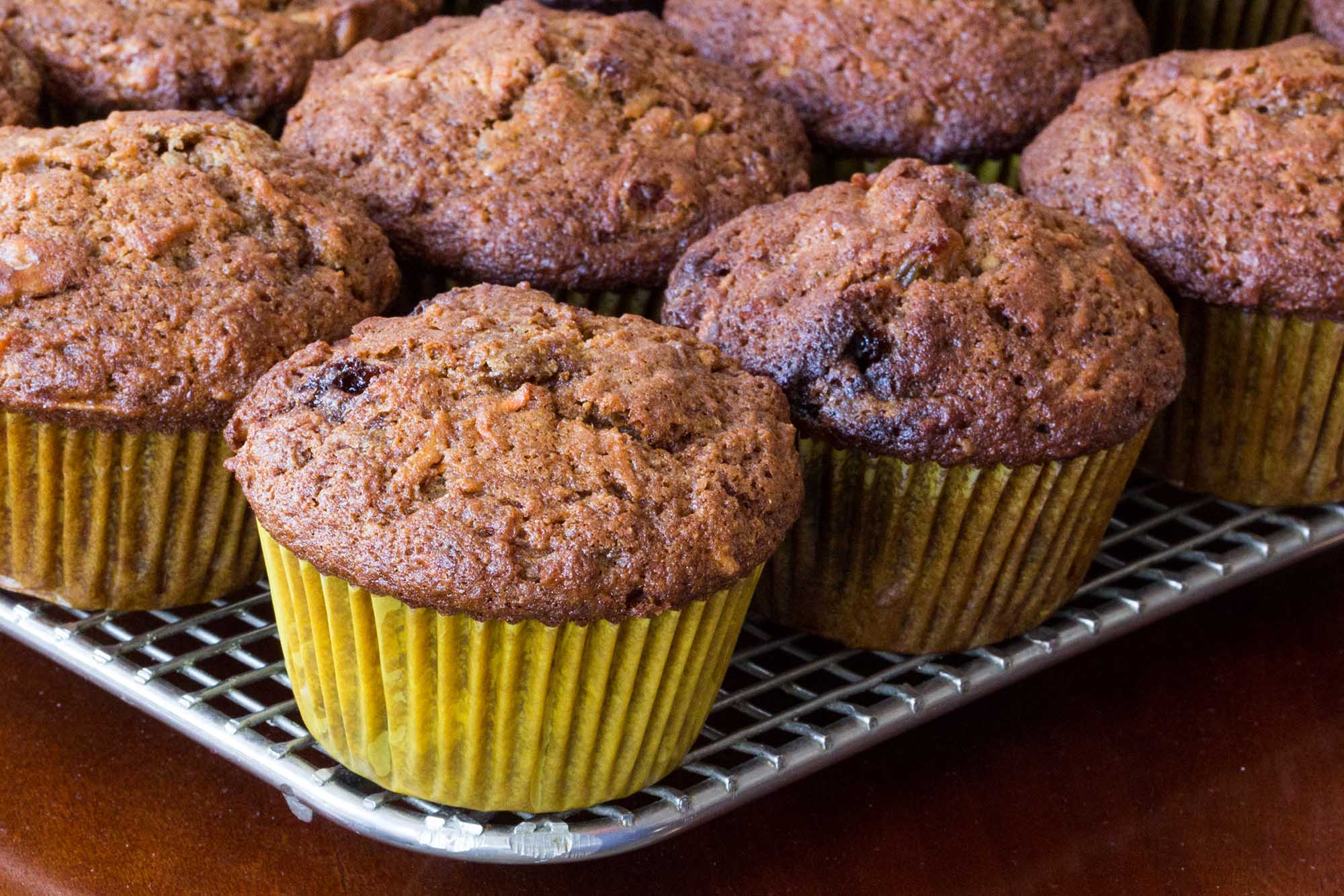 Morning Glory Muffins Recipe | SimplyRecipes.com