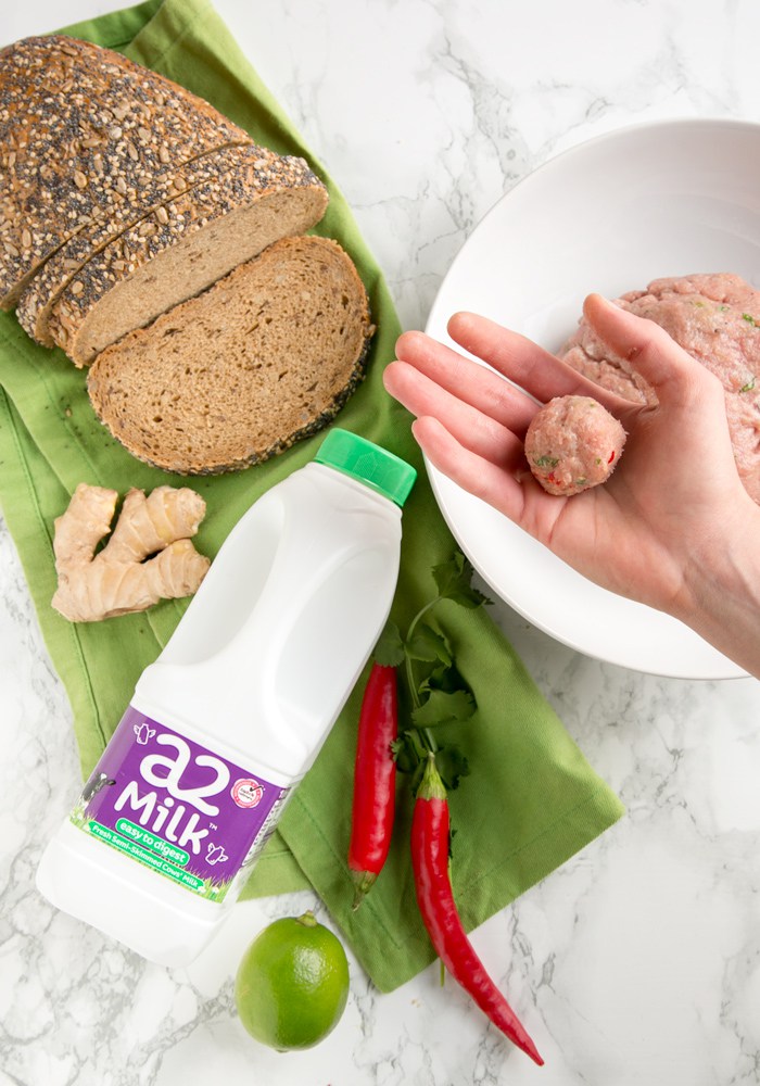 Thai Turkey Meatball Soup &#8211; The Petite Cook