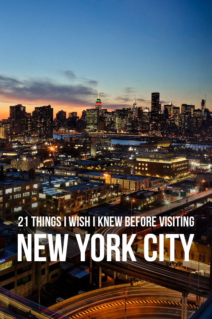 21 Things You Need to Know Before Visiting NYC