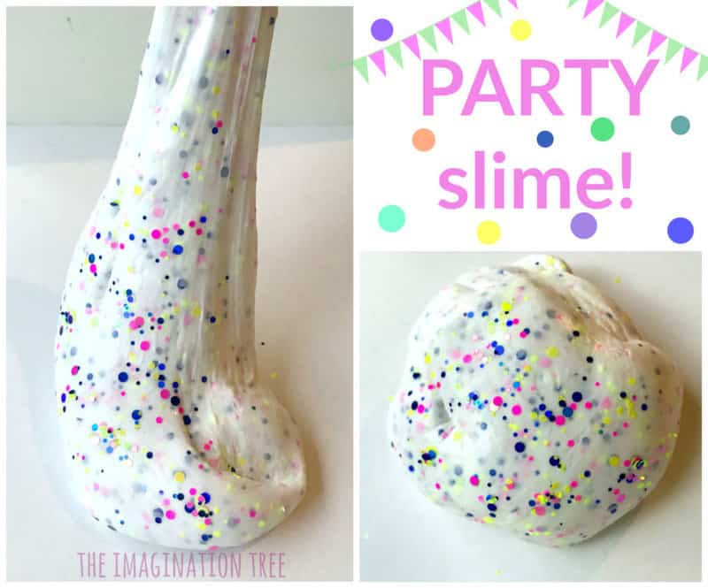 Confetti Party Slime Recipe! The Imagination Tree Furilia Entertainment