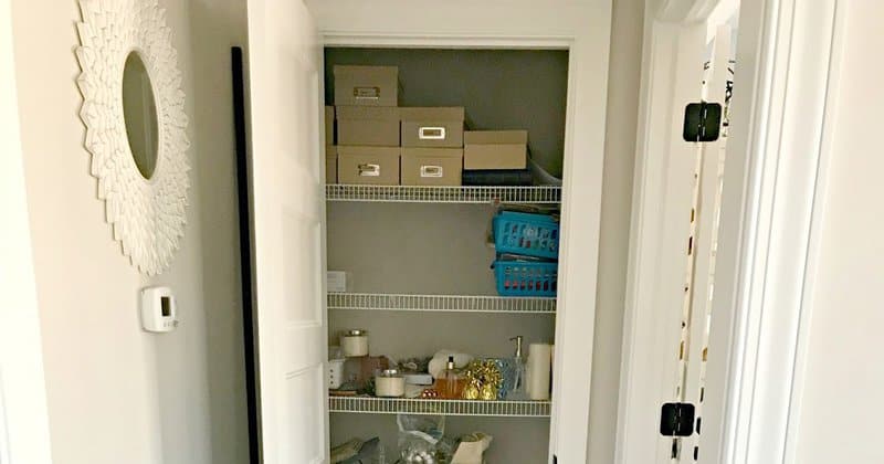 My first organized closet! from Thrifty Decor Chick