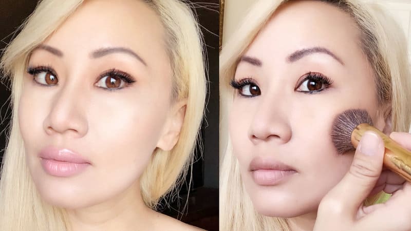 Natural Makeup Tutorial How To To Apply Blush And Highlighter