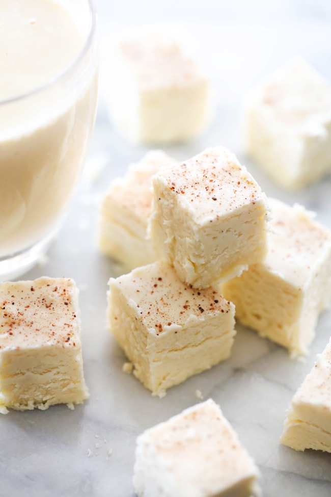 Eggnog Fudge – Chef in Training