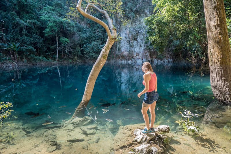 Emerald Lake: A Cenote in Thailand?! 1 Emerald Lake: A Cenote in Thailand?!