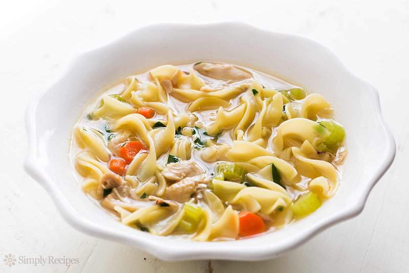 Homemade Chicken Noodle Soup Recipe