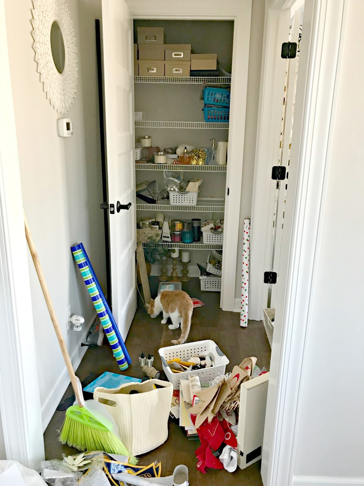 My first organized closet! from Thrifty Decor Chick 1 My first organized closet! from Thrifty Decor Chick