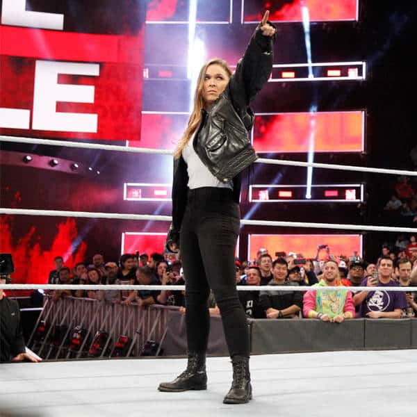 Ronda Rousey Makes WWE Debut After Signing Full-Time Contract