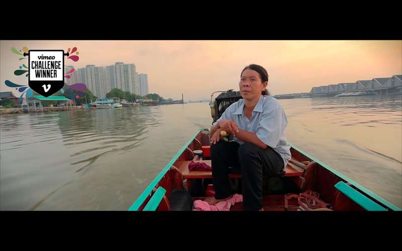 The boat lady of Bangkok – Winner Vimeo WEC