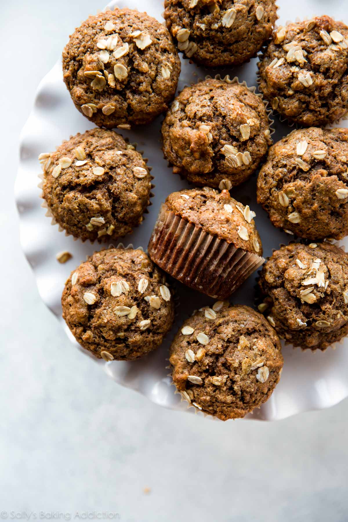 Whole Wheat Banana Nut Muffins