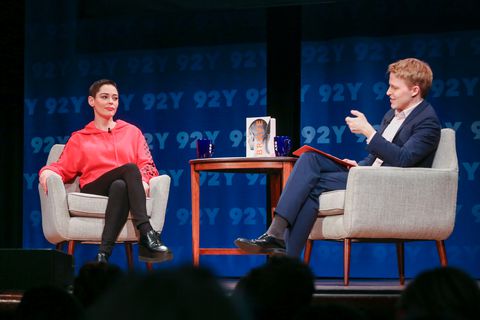 Ronan Farrow Interviews Rose McGowan About Brave