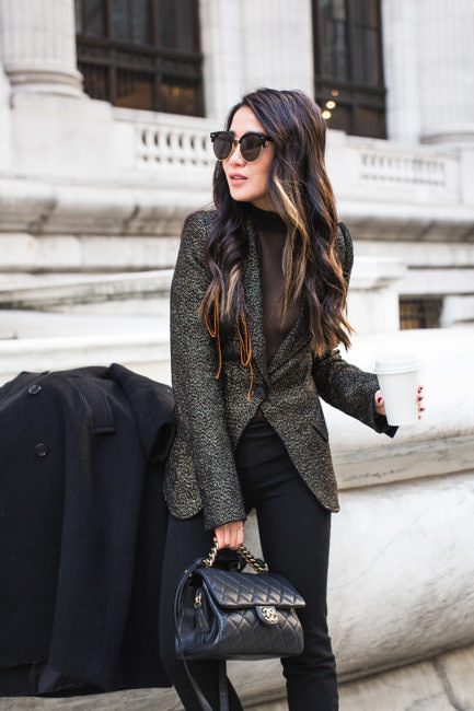 Office Day :: Updated blazer & Tailored pants