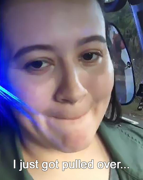 This Woman’s Reaction When She Recognizes The Cop That Pulled Her Over Will Make Your Day