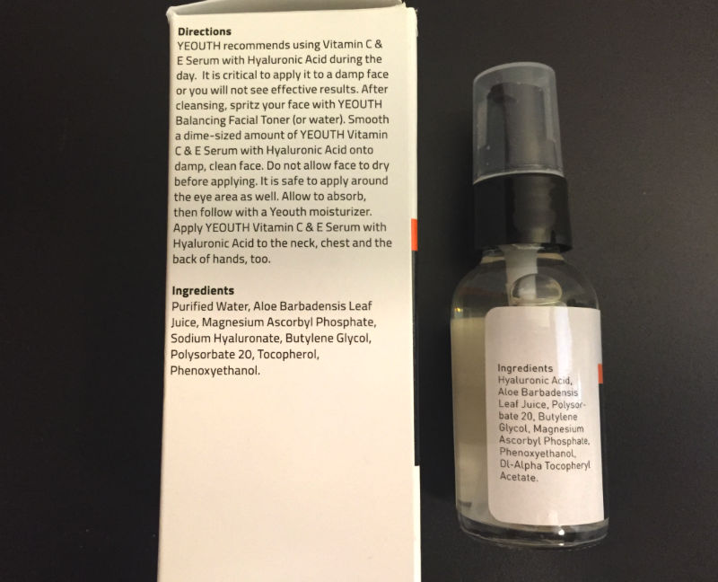 YEOUTH Vitamin C & E Day Serum with Hyaluronic Acid ingredients Product Profile: YEOUTH’s Vitamin C & E Day Serum with Hyaluronic Acid – THE YESSTYLIST – Asian Fashion Blog