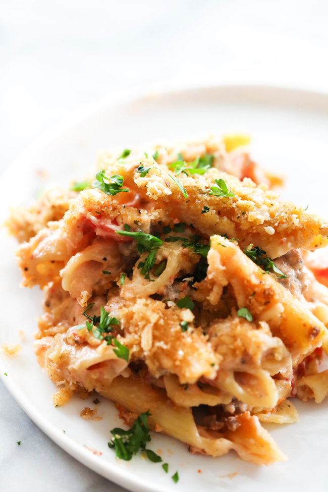 Creamy Italian Pasta Casserole &#8211; Chef in Training