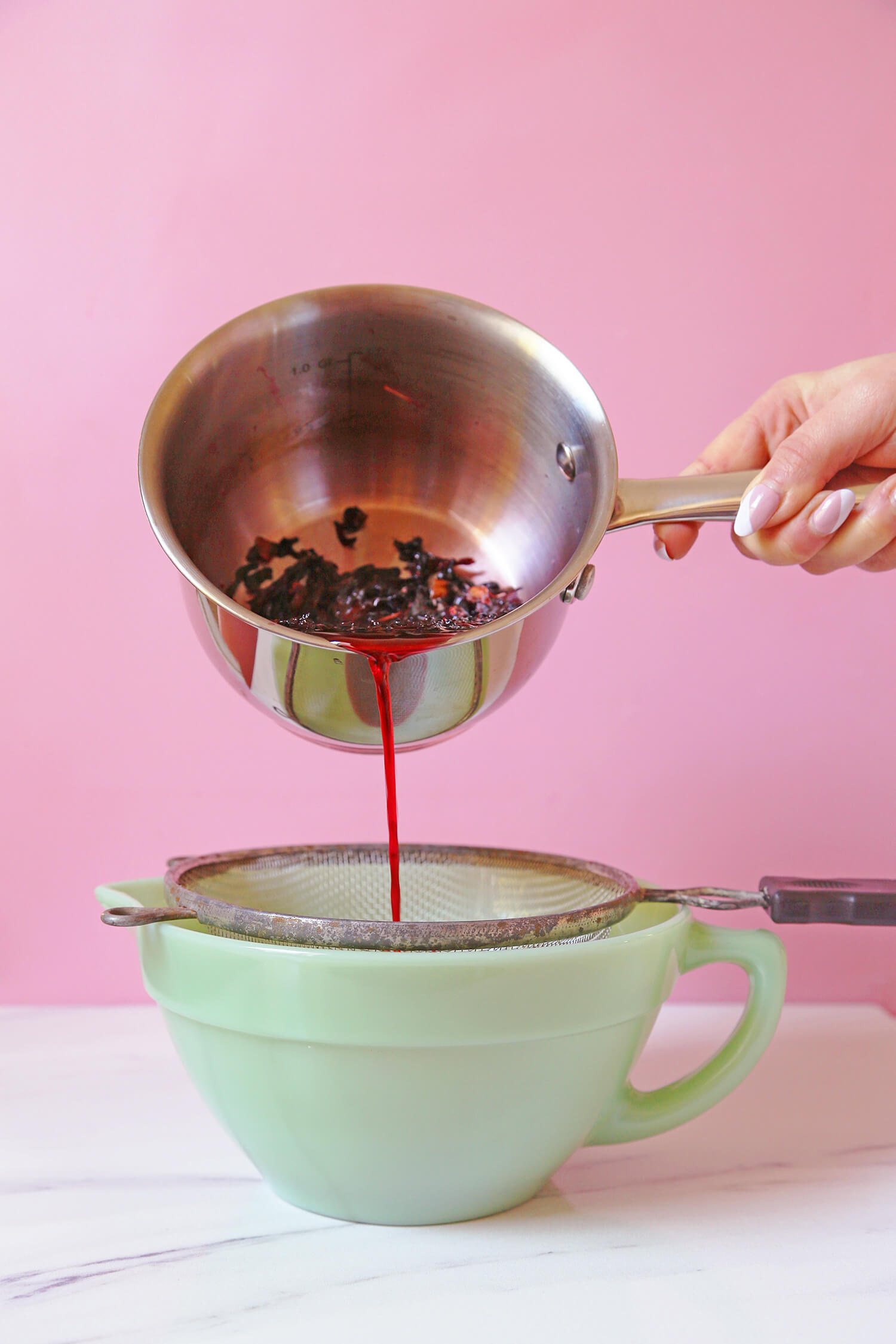 Hibiscus Sour + Heart Stencil DIY – A Beautiful Mess