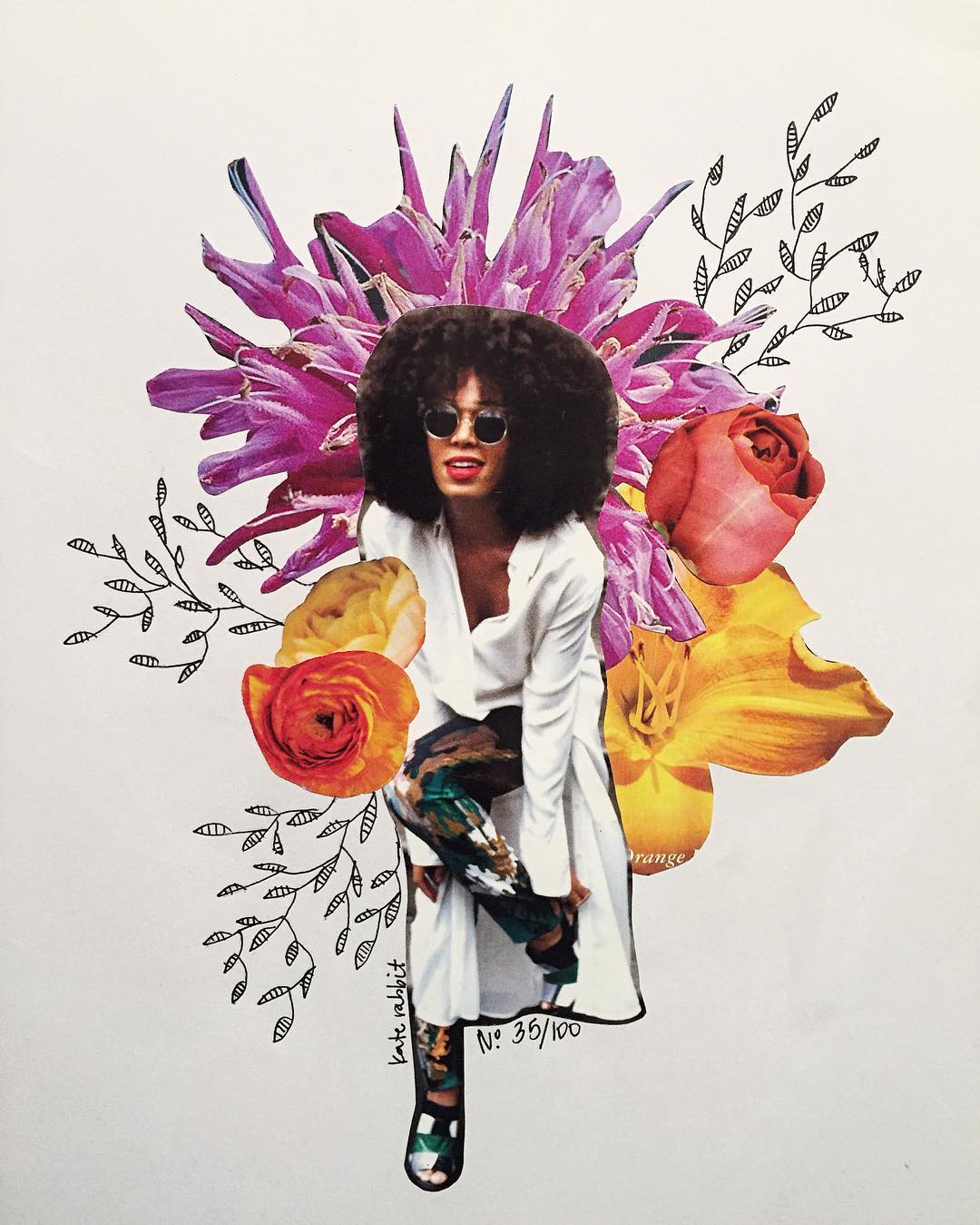 The beautiful collages of Katy Edling