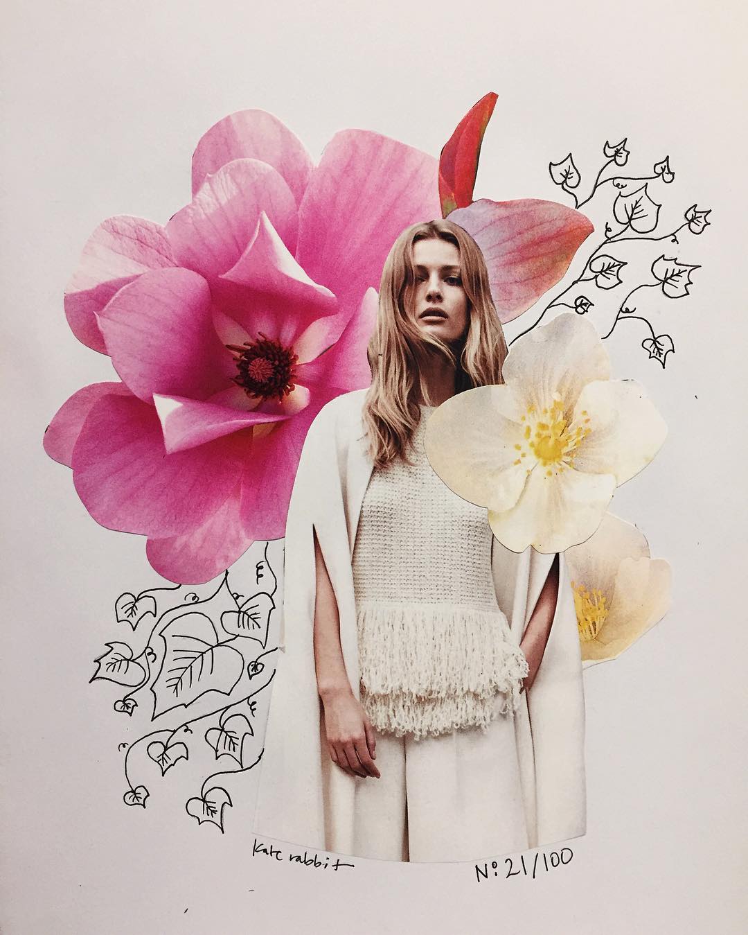 The beautiful collages of Katy Edling