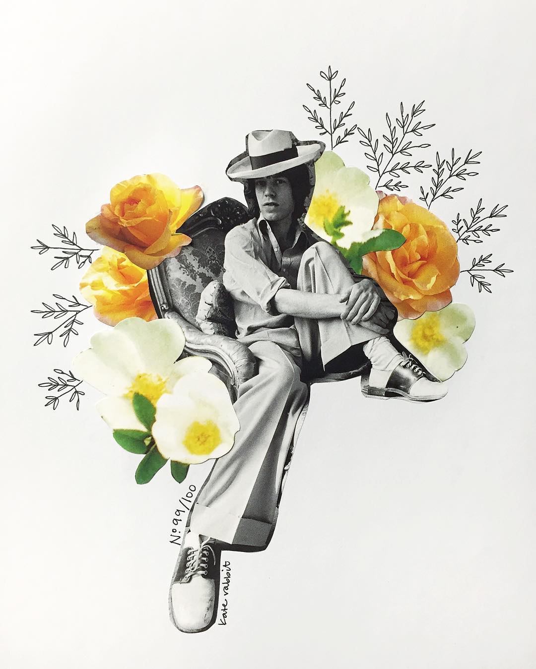 The beautiful collages of Katy Edling