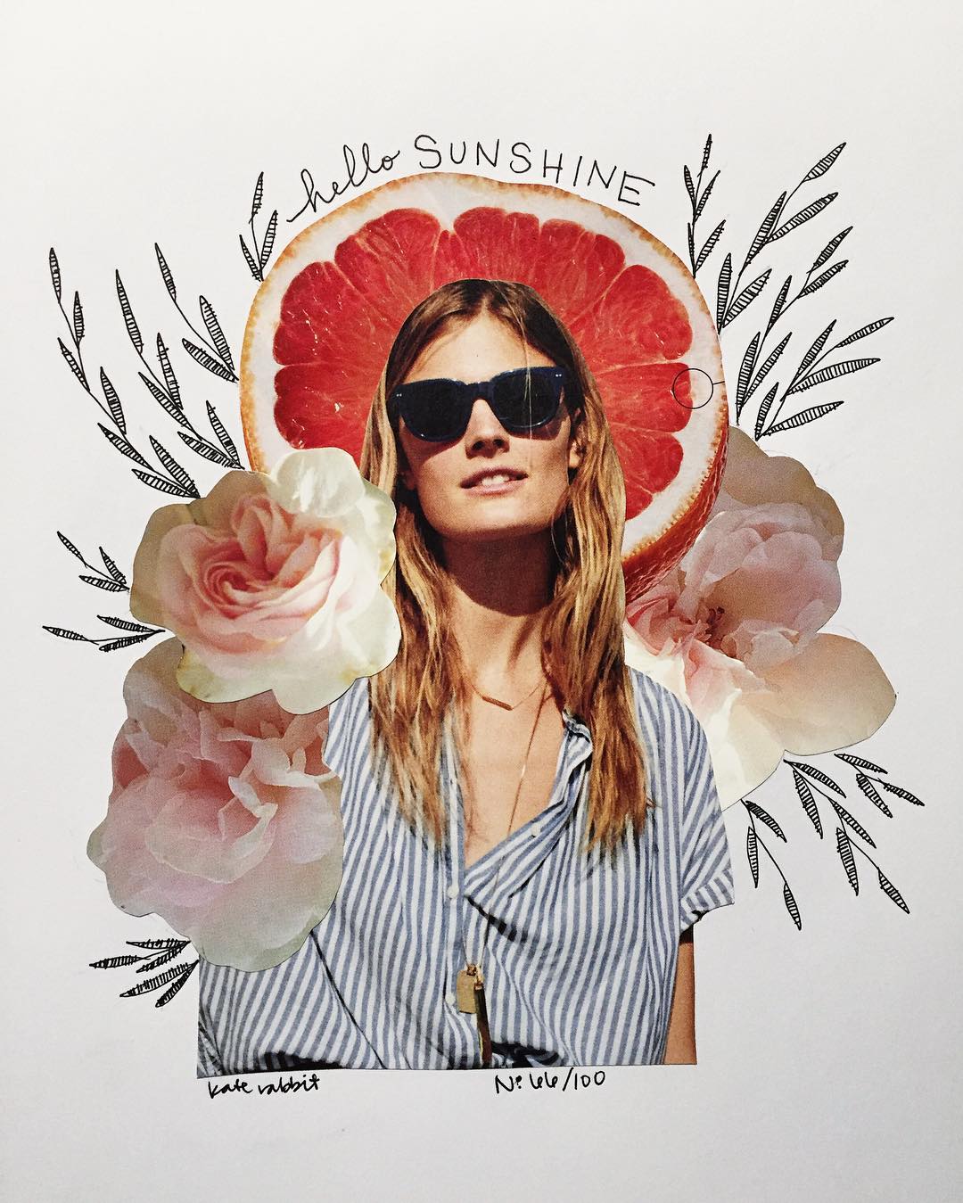 The beautiful collages of Katy Edling