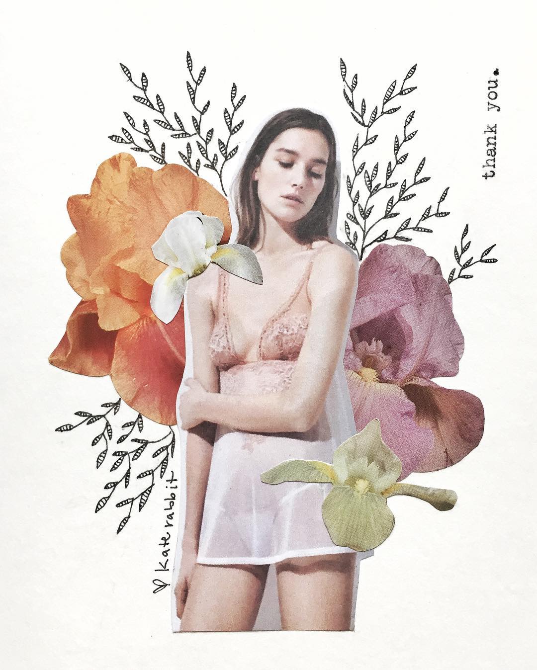 The beautiful collages of Katy Edling