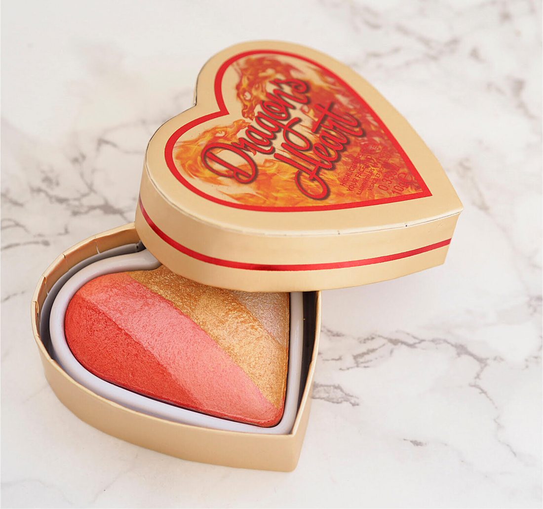 I Heart Make Up Dragon&#8217;s Heart Highlighter / British Beauty Blogger