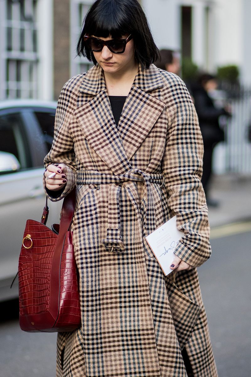 50 Street Style Snaps of the Most Colourful Outfits at London Fashion Week