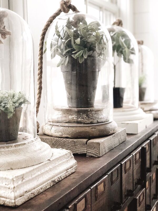 A New Apothecary Cabinet In The Sunroom