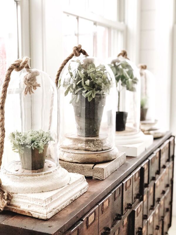 A New Apothecary Cabinet In The Sunroom