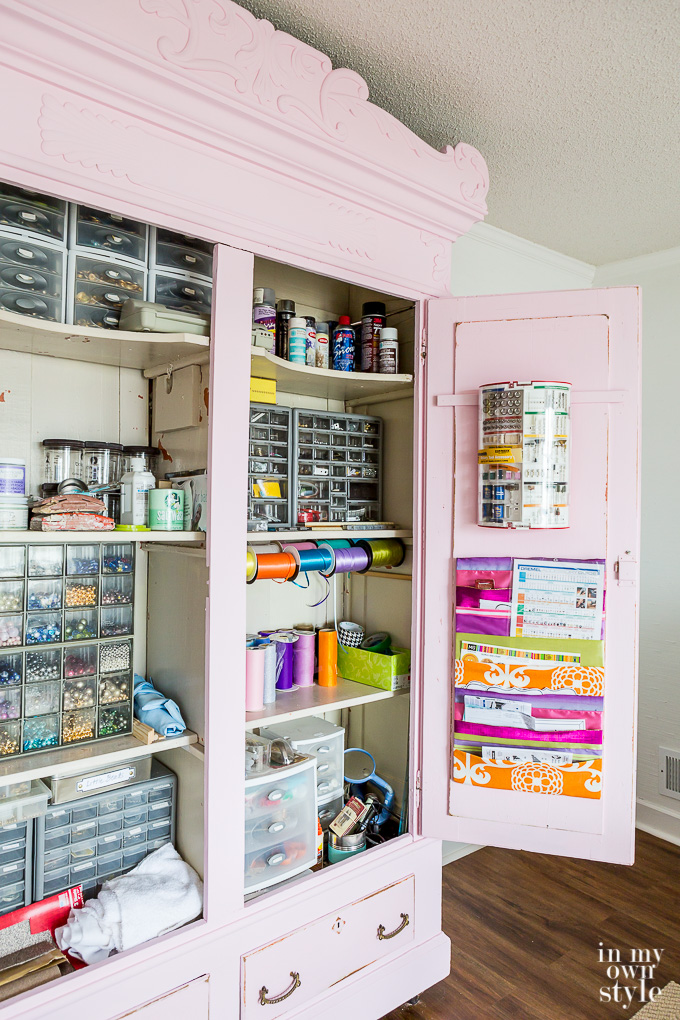 The Many Lives of My Craft Cabinet