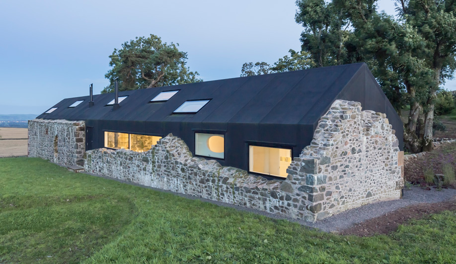 Ruins Studio is a Home Embedded in the Stony Remains of a Scottish Farm