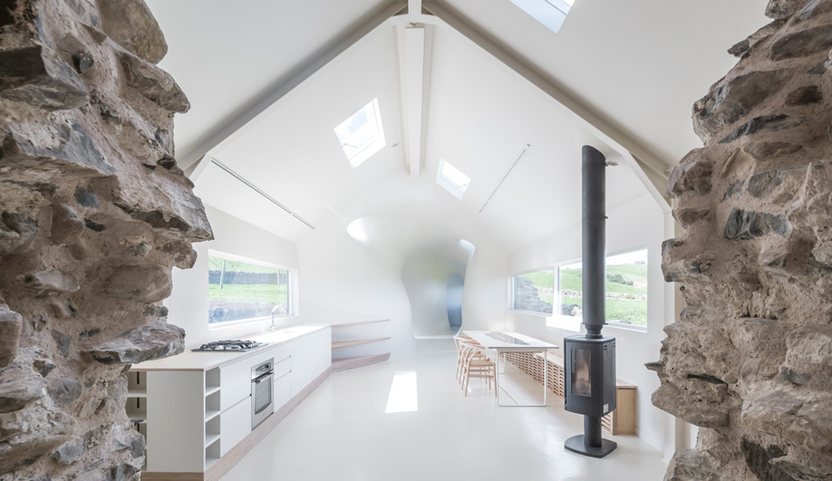 Ruins Studio is a Home Embedded in the Stony Remains of a Scottish Farm