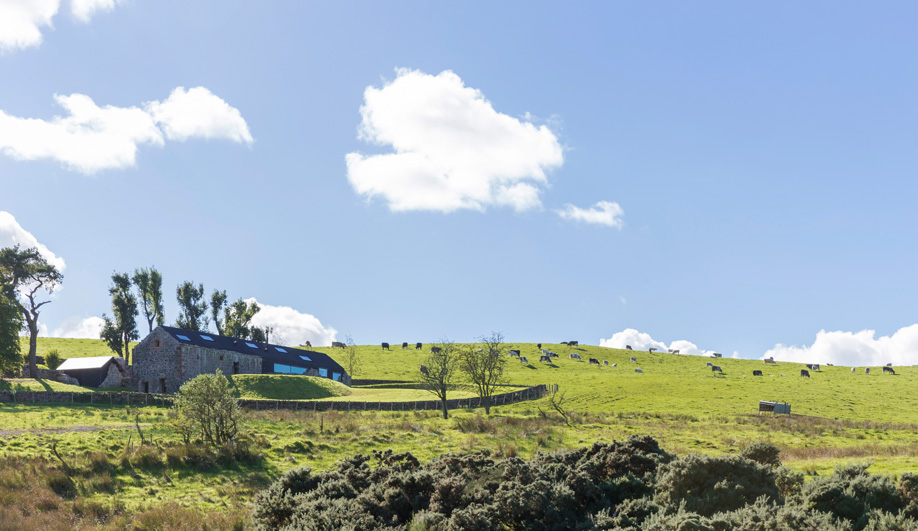 Ruins Studio is a Home Embedded in the Stony Remains of a Scottish Farm