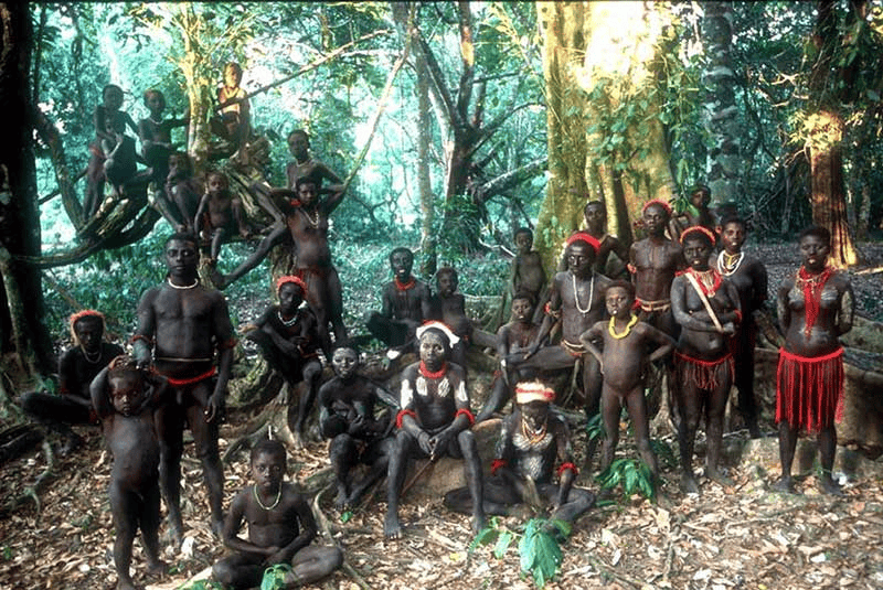 Lost Tribe On Small Island In The Indian Ocean remain virtually untouched by modern civilization / Soulask