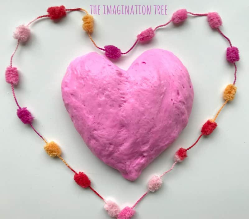 Valentine’s Fluffy Slime Recipe! – The Imagination Tree