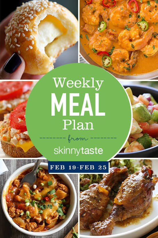 Skinnytaste Meal Plan (February 19-February 25)