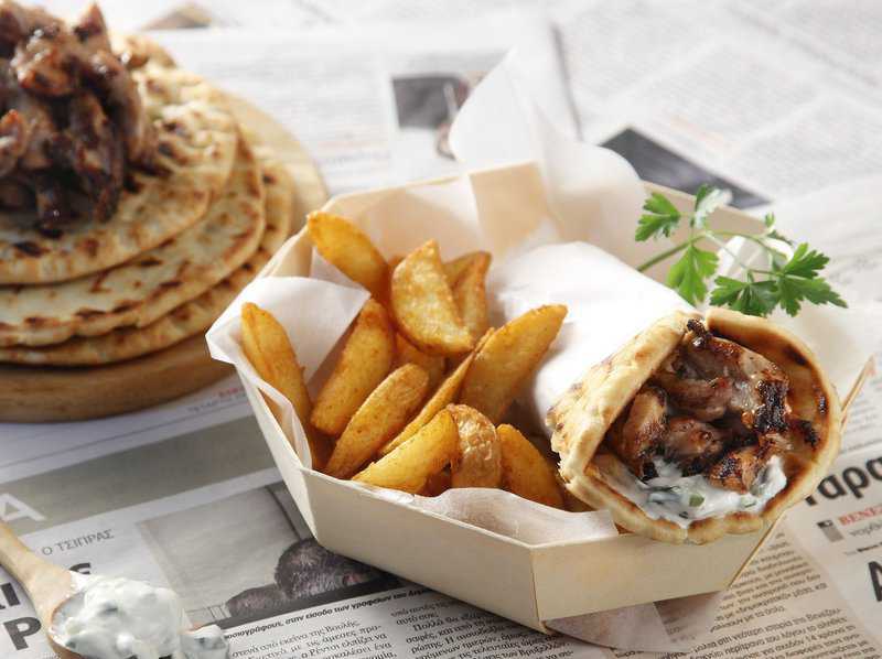 Tasty Greek Pork Gyro Recipe | Akis Kitchen